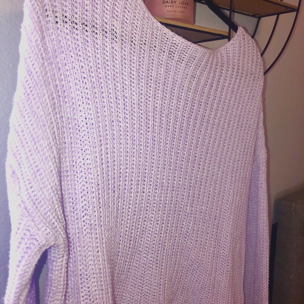 Victoria Secret Pink Lilac/ Purple Sweater